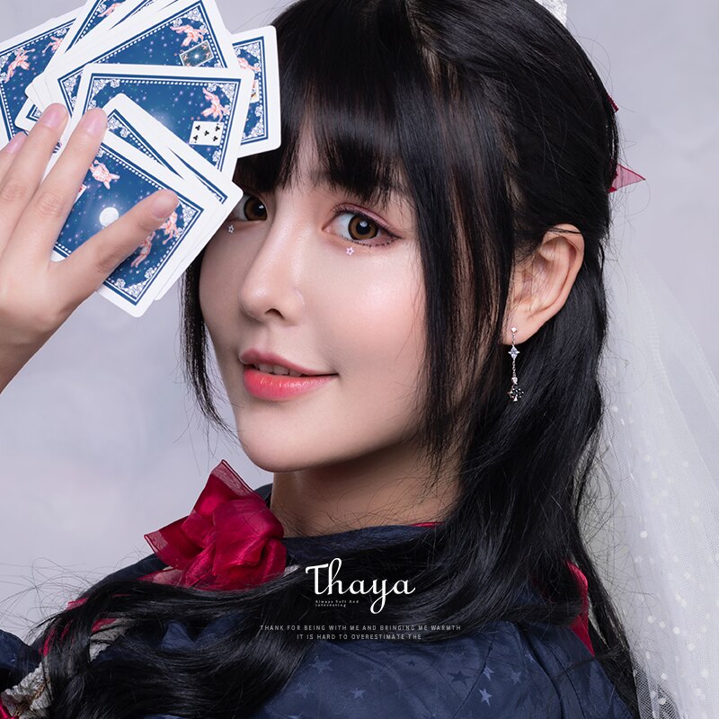 Fairy Tales Series Thaya Solid Silver Alice Drop Earrings 925  Silver Crystal серьги For Women Engagement Gift Fine Jewerlry