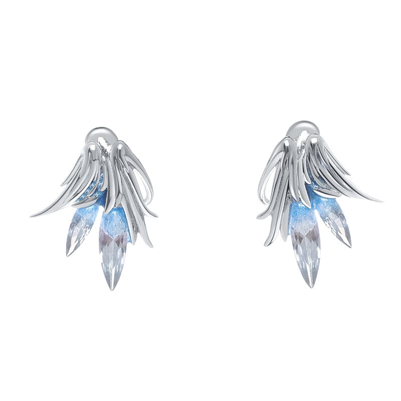 Thaya S925 Silver Needle Elegant Women Earrings Original Design Stud Earring Fashion Dangle Earring For Women Party Fine Jewelry