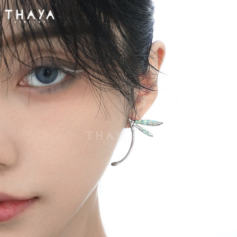 Thaya Silver Plated Women Earrings Original Design Dangle Earrings Animals Earring For Women Party Fine Jewelry Birthday Gift