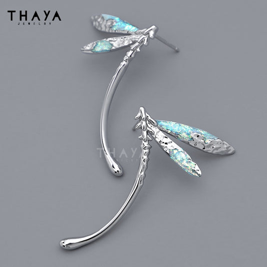 Thaya Silver Plated Women Earrings Original Design Dangle Earrings Animals Earring For Women Party Fine Jewelry Birthday Gift